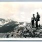 near SLATE PEAK WA RADAR STATION 1962 VINTAGE REAL PHOTO POSTCARD RPPC