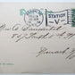 VINTAGE 1908 POSTCARD SHIP S.S. NORTH STAR - MAINE S.S. CO.