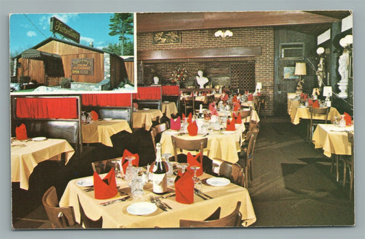 STROUDSBURG PA FLORENTINO'S ITALIAN RESTAURANT VINTAGE POSTCARD