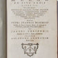 1782 POMPONII MELA De Situ Orbis AMSTERDAM ARMORIAL VELLUM BINDING antique