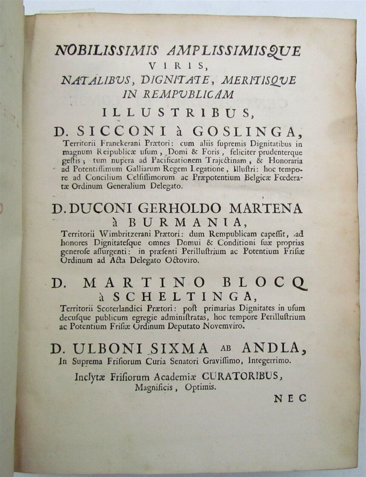 1719 Anakrisis Apocalypsios Joannis Apostoli VELLUM antique Apocalypse VITRINGA