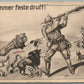 WWI GERMAN PROPAGANDA ANTIQUE POSTCARD