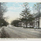 1922 ANTIQUE POSTCARD - RESIDENTIAL SECTION WEST BROAD STREET QUAKERTOWN PA