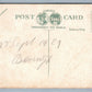 SYDNEY NS CANADA GEORGE STREET ANTIQUE POSTCARD