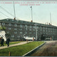 MILITARY SHIP USS VERMONT ANTIQUE POSTCARD