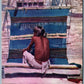 HOPI INDIAN WEAVING A BLANKET ORAIBI ARIZONA ANTIQUE POSTCARD