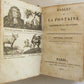 FABLES DE LA FOUNTAINE 1824 ANTIQUE ILLUSTRATED SMALL FRENCH BOOK