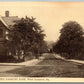 WEST LEESPORT PA WALL STREET ANTIQUE POSTCARD