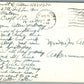 CAMP CROFT SC WWII 1943 AMERICAN FLAG VINTAGE REAL PHOTO POSTCARD RPPC