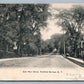 RICHFIELD SPRINGS NY EAST MAIN STREET ANTIQUE POSTCARD