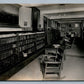 LIBRARY INTERIOR ANTIQUE REAL PHOTO POSTCARD RPPC