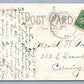 TOMPKINS PA 1911 ANTIQUE POSTCARD