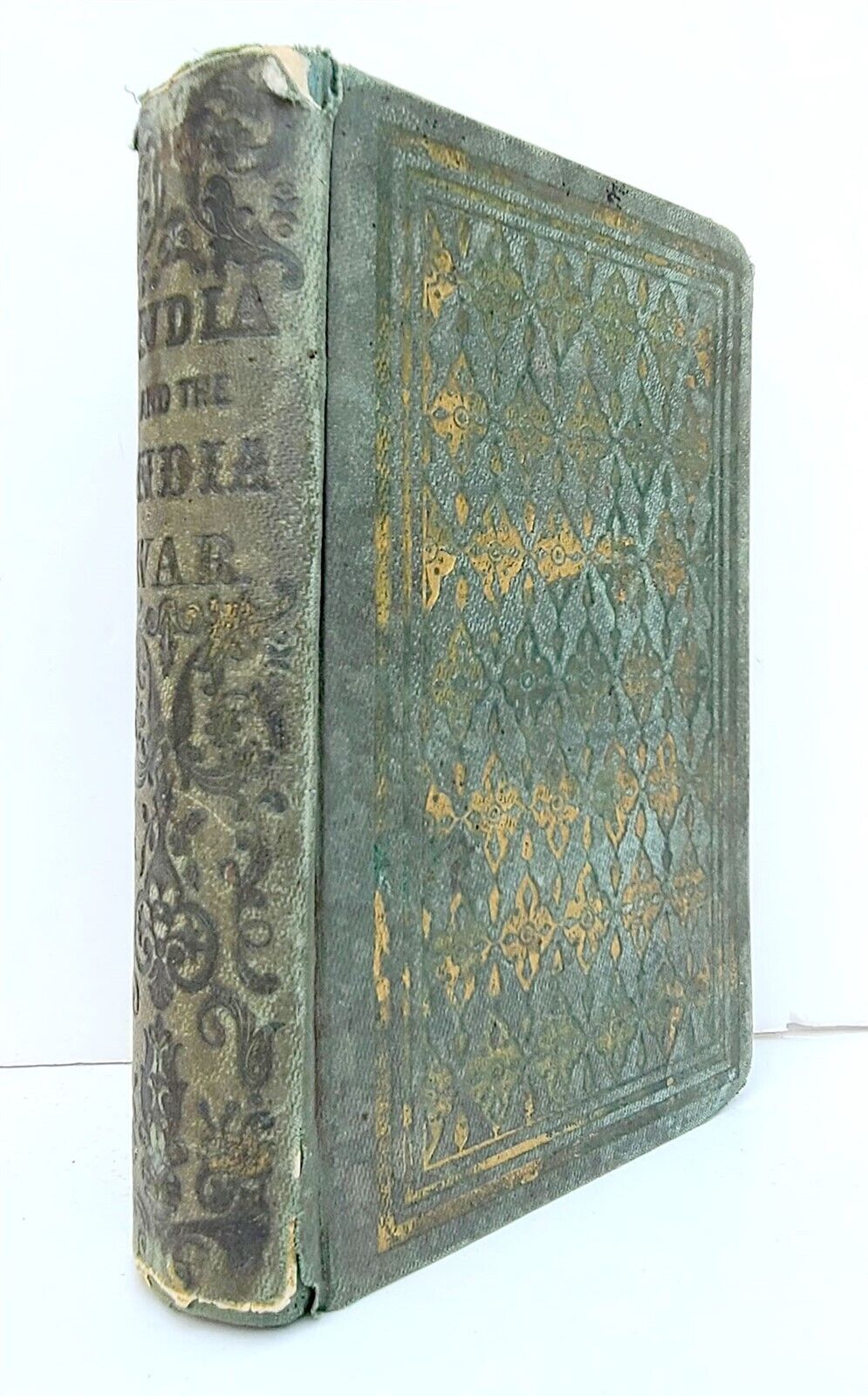 1858 INDIA HISTORY ILLUSTRATED antique Geographical, Statistical, and Historical