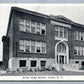 ALDEN NY HIGH SCHOOL 1938 VINTAGE POSTCARD
