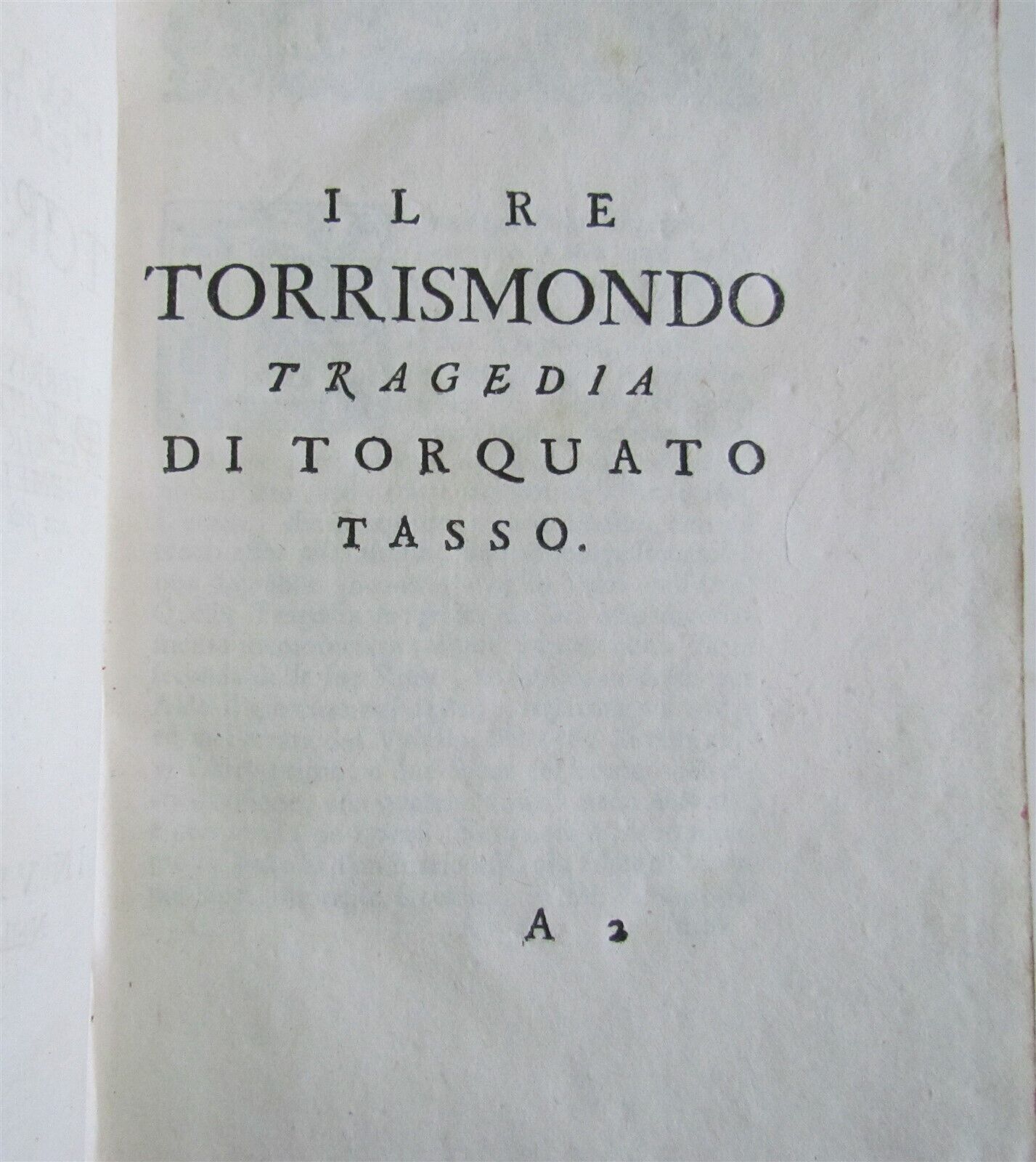 1746 Teatro Italiano o Sia scelta di tragedie antique in Italian vellum