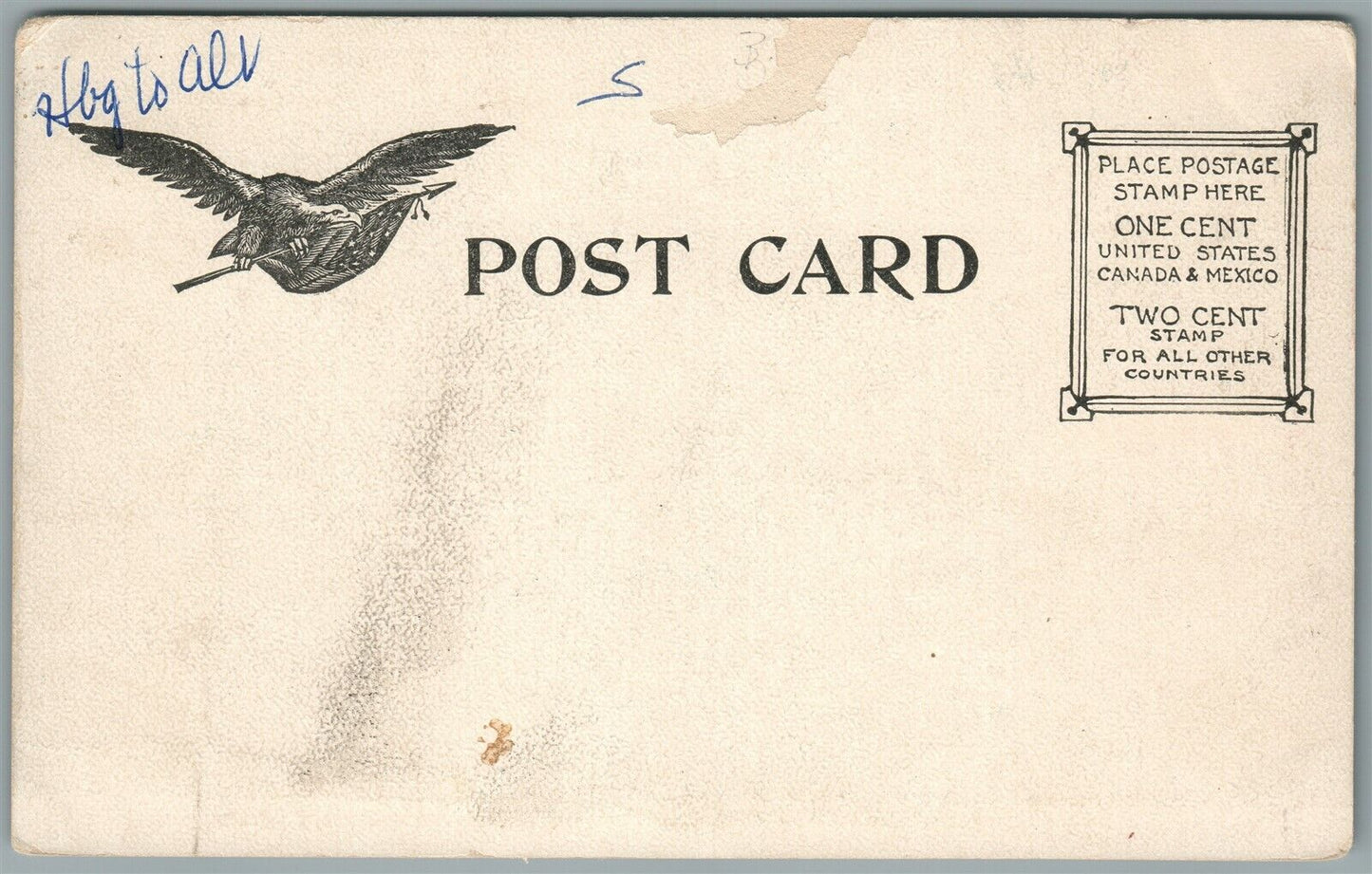 MIFFLENBURG PA EAST CHESTNUT STREET ANTIQUE POSTCARD