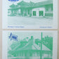 HAMMOND IN LOT of 2 VINTAGE 1970s POSTCARDS RAILROAD STATIONS railway depots
