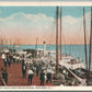 ANGLESEA NJ BOATS READY TO LEAVE FOR FISHING BANKS ANTIQUE POSTCARD