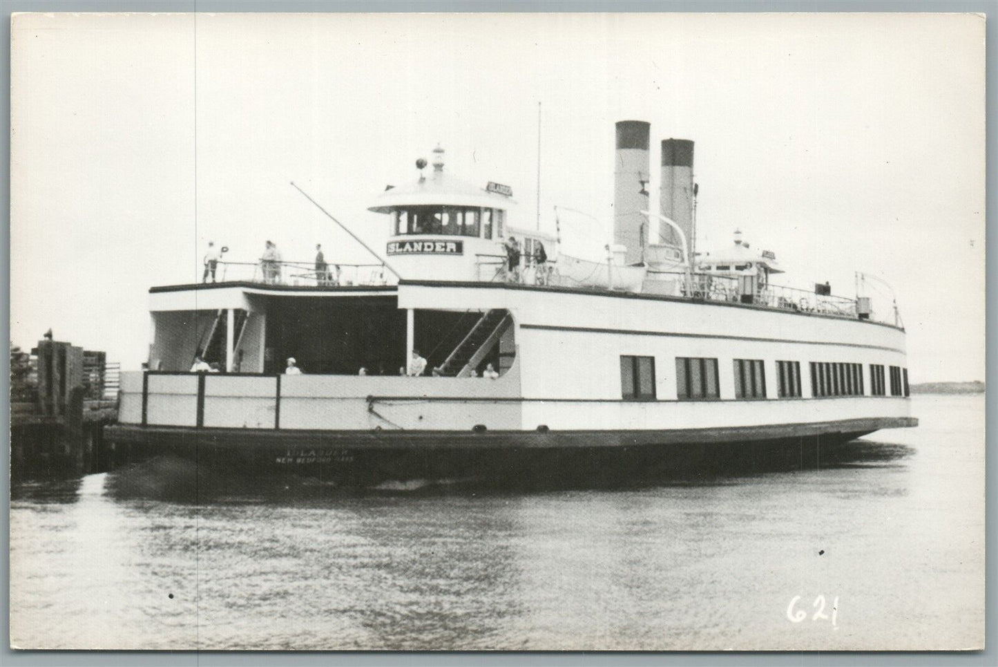 STEAMBOAT SS ISLANDER VINTAGE REAL PHOTO POSTCARD RPPC