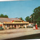 KINGSLAND GA GAS STATION STEFFENS CAFE VINTAGE POSTCARD