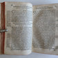 1577 PLANTIN PRESS SANCROSANCTI & OECUMENICI CONCILII TRIDENTINI antique PIGSKIN