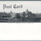 SOUTH PERKASIE BUCKS CO PA BRIDGETOWN CHURCH & RAILWAY STATION ANTIQUE POSTCARD