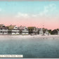 CRESCENT BEACH CT BATHING BEACH No. 3 ANTIQUE POSTCARD