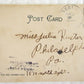 ELECTRIC LAKE ONEONTA N.Y. 1906 ANTIQUE UNDIVIDED POSTCARD