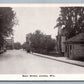 JUNEAU WI MAIN STREET ANTIQUE POSTCARD