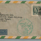 BRAZIL - UK 1946 VINTAGE COVER w/ STAMPS & PANAIR CANCEL