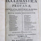 1709 HISTORIA ECCLESIASTICA 2 volumes VELLUM BOUND FOLIOS antique