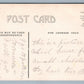 SPRING CITY PA BRIDGE STREET SCHOOL ANTIQUE POSTCARD