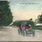 BAY SHORE LONG ISLAND NY CLINTON AVE. ANTIQUE POSTCARD