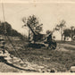 TANK in ACTION VELKA POLOM CZECH REPUBLIC 1945 MILITARY ANTIQUE POSTCARD