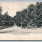 COLUMBUS OH EAST BROAD STREET UNDIVIDED ANTIQUE POSTCARD