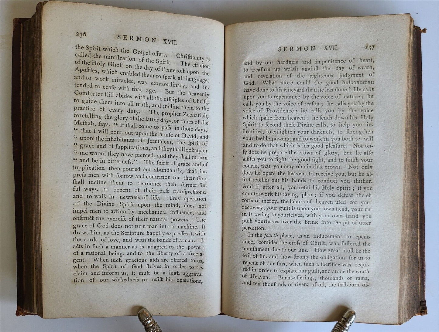 1804 SERMONS by JOHN LOGAN antique 1st AMERICAN EDITION in ENGLISH Boston