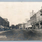 WESTFIELD PA MAIN STREET ANTIQUE REAL PHOTO POSTCARD RPPC