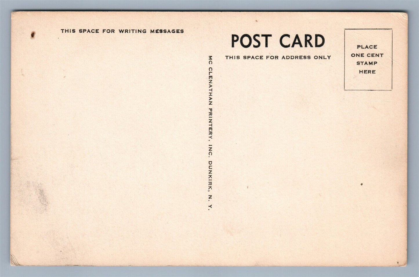 DUNKIRK NY HOSPITAL ANTIQUE POSTCARD