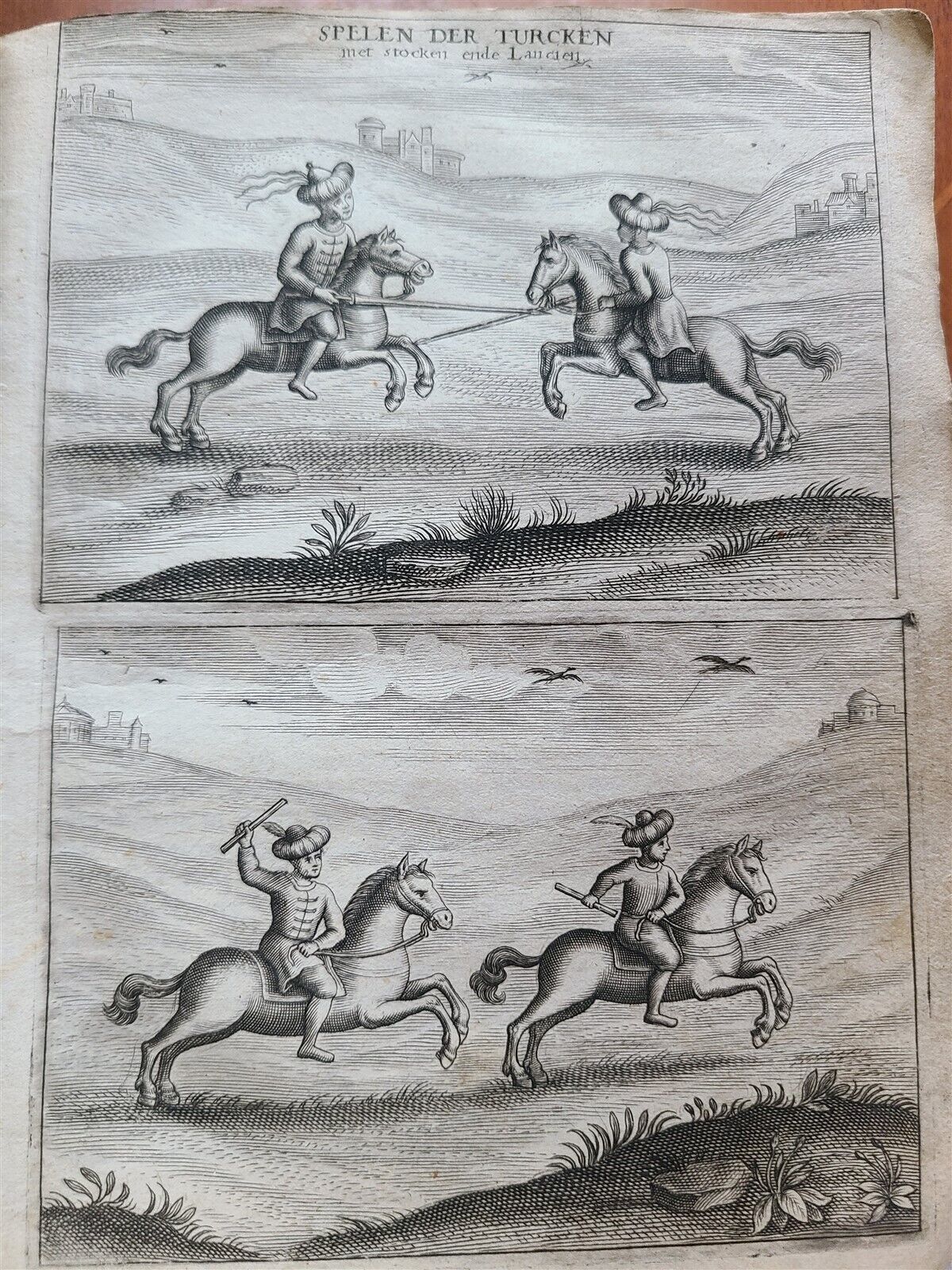 1673 HOLY LAND VOYAGE by Anthonius Gonsales ANTIQUE in Dutch ILLUSTRATED rare