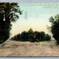 SPRINGFIELD MA X CORNER SUMMER & BELMONT AVENUES ANTIQUE POSTCARD