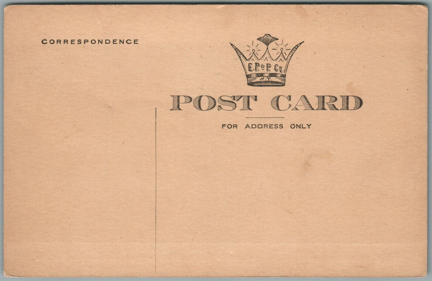 NEW YORK HUDSON-FULTON CELEBRATION PETER STUYVESANT RECEPTION ANTIQUE POSTCARD