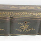 CHINESE or JAPANESE ANTIQUE ORIENTAL ASIAN LACQUER BOX w/ LOCK asian