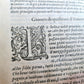 1592 I TRATTENIMENTI DI SCIPION BARGAGLI antique VELLUM BINDING