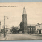 EAST ORANGE NJ BRICK CHURCH VINTAGE POSTCARD