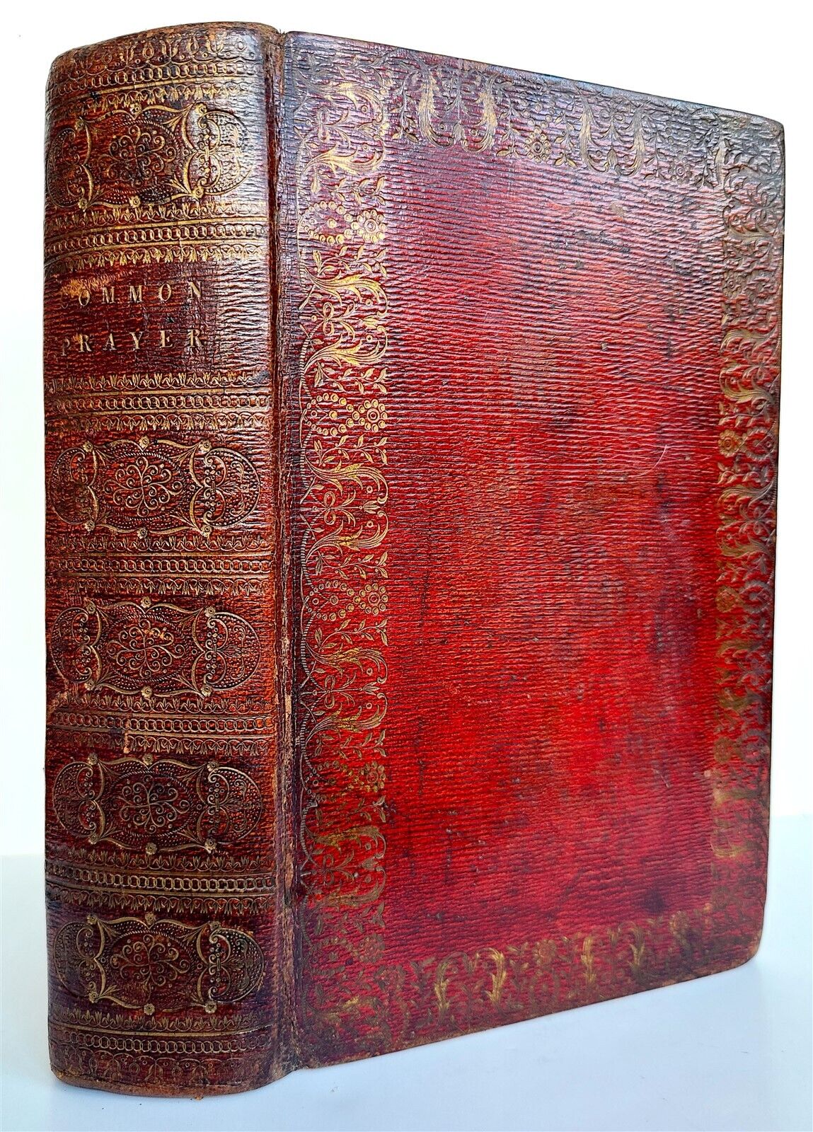 1812 BOOK OF COMMON PRAYER in ENGLISH ANTIQUE ILLUSTRATED beautifull binding