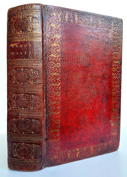 1812 BOOK OF COMMON PRAYER in ENGLISH ANTIQUE ILLUSTRATED beautifull binding