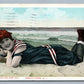 ASBURY PARK NJ I"LL BE WAITING FOR YOU ANTIQUE POSTCARD