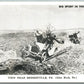 BESSERVILLE GLEN ROCK PA EXAGGERATED RABBIT HUNTING VINTAGE POSTCARD