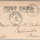 STROUDSBURG PA COURT HOUSE ANTIQUE POSTCARD
