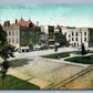 NEW CASTLE PA PUBLIC SQUARE ANTIQUE POSTCARD